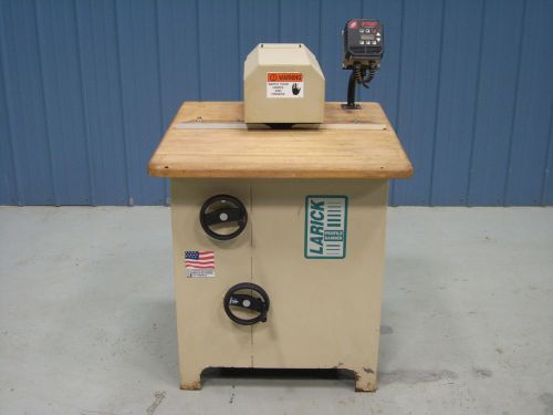 Larick model 360b profile sander for sale