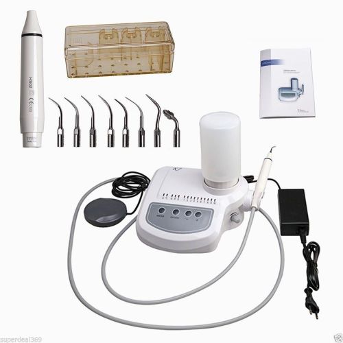 Dental Ultrasonic Piezo Scaler EMS Woodpecker Style w/ Handpiece Tips NEW A7