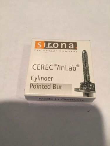 Cerec Compact Diamond Burs Cylinder Pionted 3 Burs