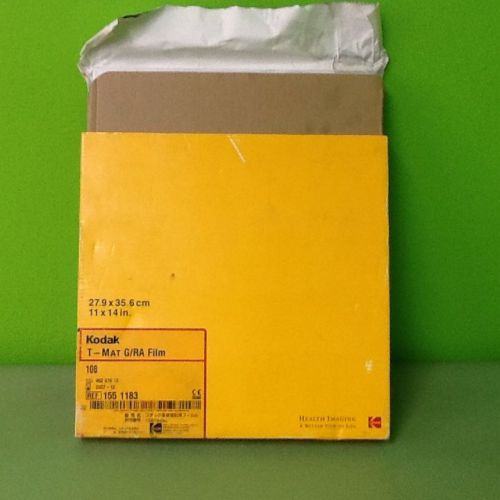 KODAK 11X14 T-MAT G/RA DENTAL IMAGING FLIM#155-1183