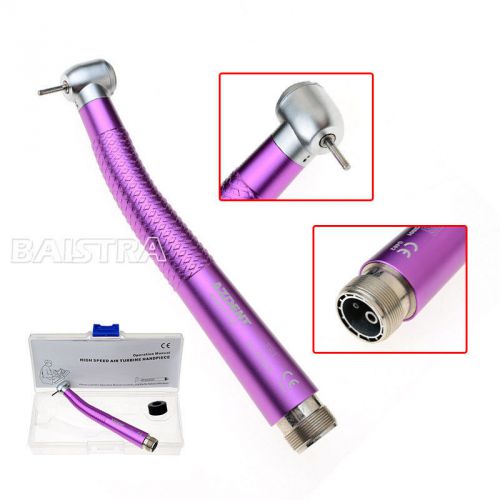 NEW AZDENT Dental Luxury High Standard Head Push Button Speed Handpiece 2 Hole