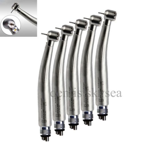 5X KaVo Style Dental E-generator LED Fiber Optic High Speed Turbine Handpiece 4H