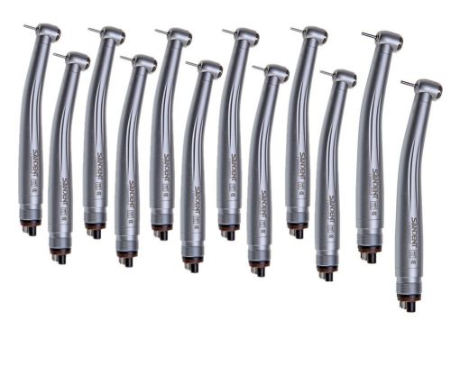 NSK style 12 x Dental Handpiece High fast Speed handpiece clean head 4 Holes SAN