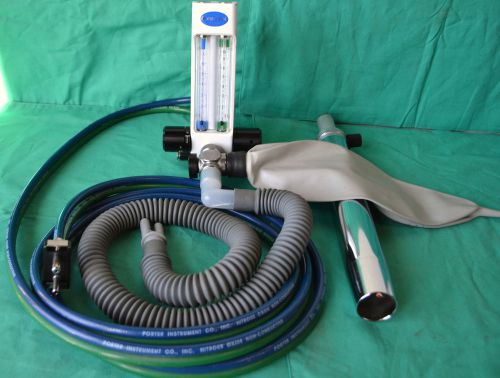 Porter MXR 3000 Dental Nitrous Oxide NO2 Flowmeter