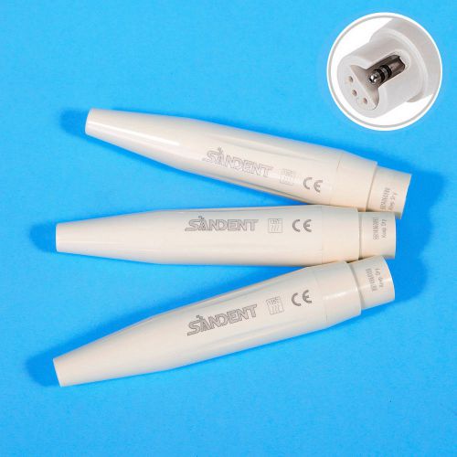 3x dental ultrasonic piezo scaler detachable handpiece fit dte satelec sandent for sale