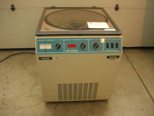 Beckman gpkr refrigerated centrifuge cat. no. 356577 for sale