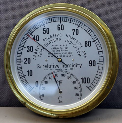 Abbeon Cal, Inc. M2A4B Relative Humidity and Temperature Indicator