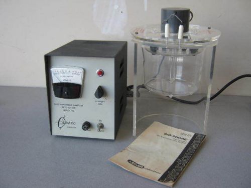 Electrophoresis Canalco Model 100 Bio-Phore &amp; Disc Electrophoresis Model 1200