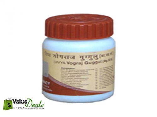 Herbal divya yograj guggulu for joint pain ramdev’s 40gm herbal ehf for sale