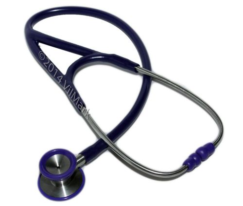 Professional Cardiology 2-sided Stethoscope Purple, S18,  Life Limited Warranty