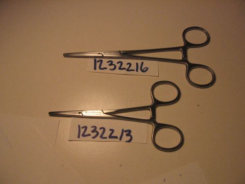 KOCHER/DELICATE FORCEP SET OF 2 (1232216,1232213)