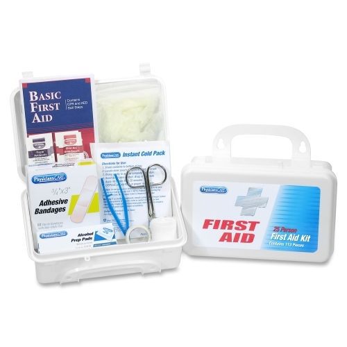 Physicianscare first aid kit - 70x piece(s)for 10 x individual(s)- plastic case for sale