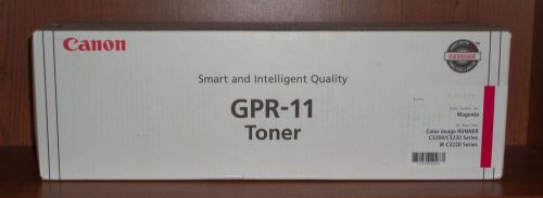 New Genuine Canon GPR11 Magenta Toner 7627A001AA