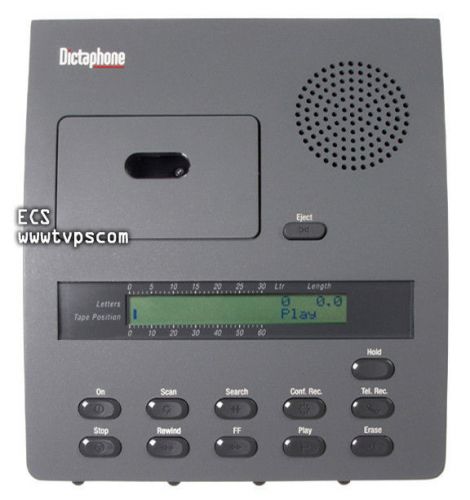 Dictaphone 3750 micro cassette desktop bare unit - pre-owned for sale