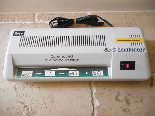 Ibico gl-9 laminating machine mid-size new in box for sale