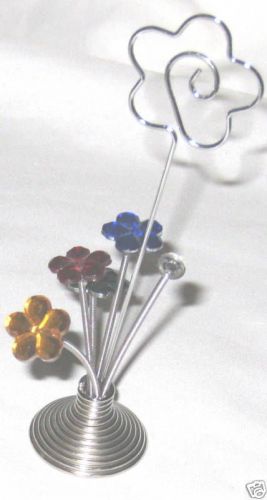 Figurine Flower 6&#034; Spring Paper Clip Decoration