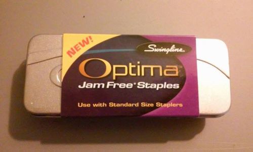 New Tin Swingline Optima Premium Staples 1/4&#034; 3750/Box