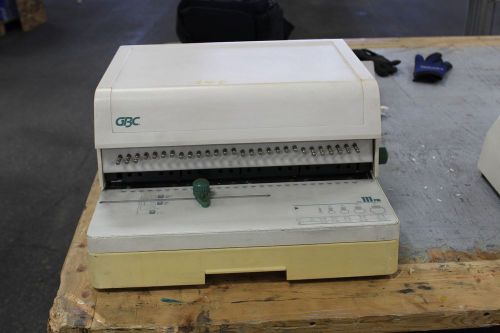 GBC 111PM-3 Paper Punch and GBC 110EB-3 Electric Binder