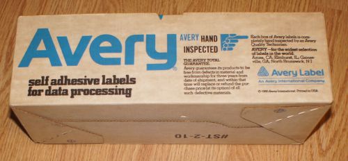 FREE SHIPPING One Box of Self Adhesive Label for Data Processing