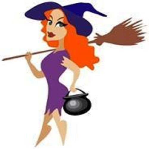 30 Custom Sexy Witch Personalized Address Labels