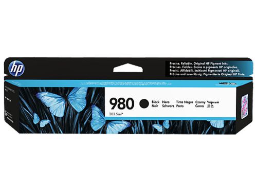 HP 980 Black Original Ink Cartridge (D8J10A)