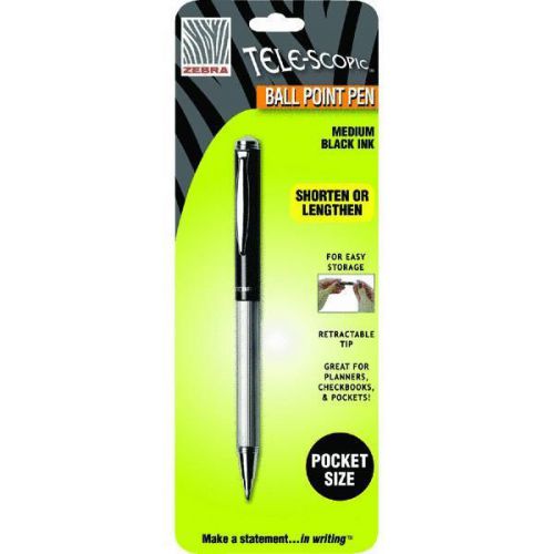 1 Pack Black Telscopic Bp Pen 24001 Pack of 6