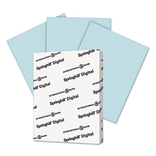 Springhill Digital Vellum Bristol Cover Blue