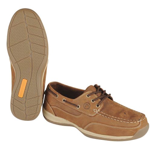 Boat Shoes, Stl, Mn, 13W, Brn, 1PR RK6736-13-WIDE