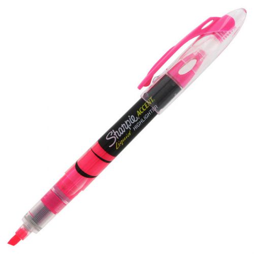 Sharpie Accent Liquid Highlighter, Chisel Tip, Fluorescent, Dozen