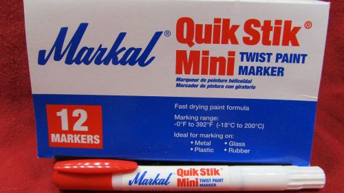 MARKAL_QUIK STIK MINI_TWIST PAINT MARKER_61129_METAL_GLASS_PLASTIC_BLACK