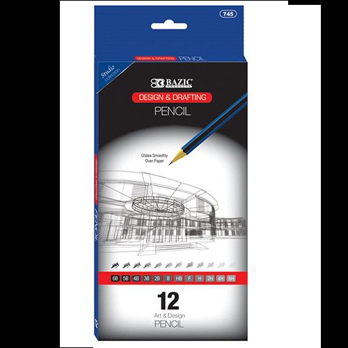 BAZIC Design &amp; Drafting Pencil Set (12 Assortment), Case of 12