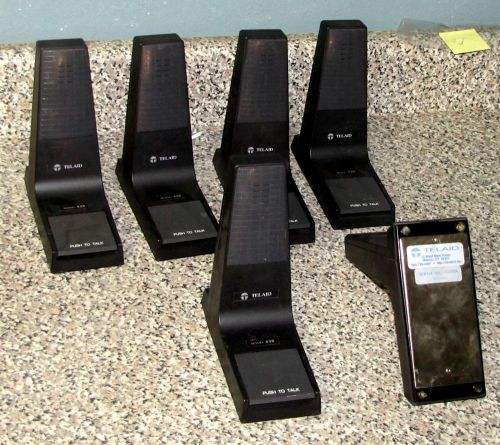 LOT OF SIX TELAID MODEL 439 UNITS