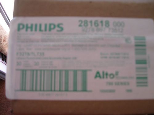 PHILIPS 281618 F32T8/TL735/ALTO 32W FLUORENSCENT LAMP BULB CASE OF 30