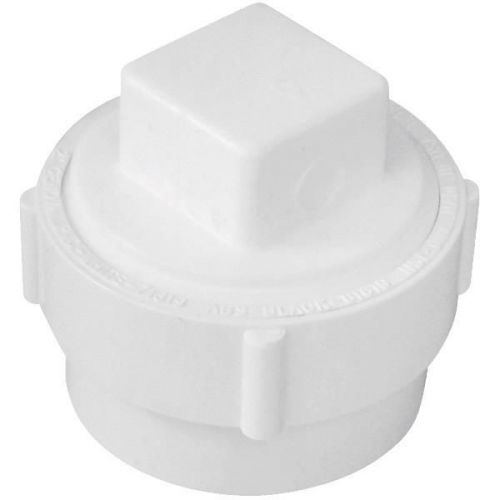 Genova 71620 cleanout with thread plug-2&#034;pvc-dwv fitting w/plug for sale