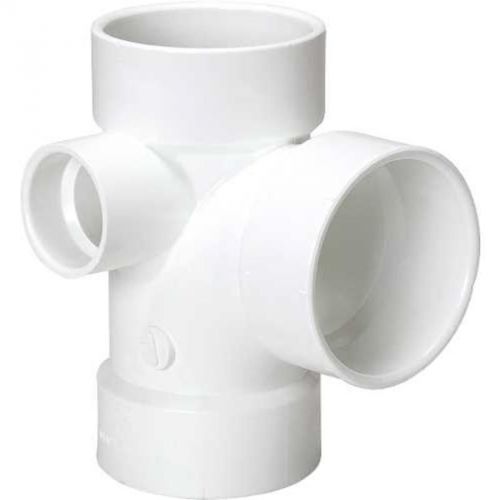 Dwv pvc sanitary tee 3&#034; x 3&#034; x 3&#034; x 2&#034; 92148 national brand alternative 92148 for sale