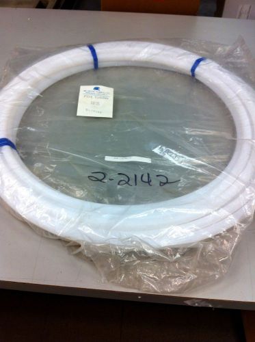 Teflon Tubing, PTFE, White, 1/2&#034; ID X 5/8&#034; OD,  50 FT COIL        TFH-1/2-OC-50