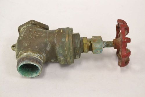 WALWORTH 200 BRONZE THREADED 1-1/2 IN NPT GATE VALVE B319851