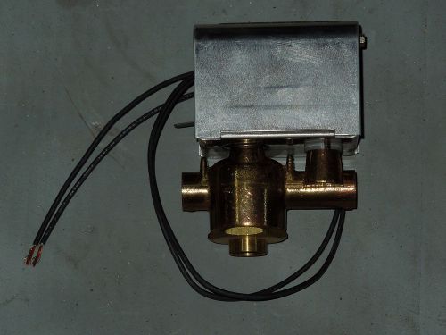 5/8&#034; SWEAT &#034;ERIE CONTROLS&#034; #G654C0409GA00 3WAY MODULATING VALVE 10PSI 24V 60Hz