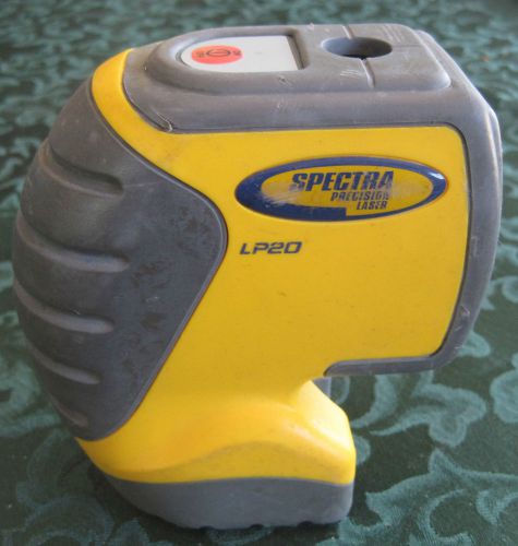 Laser Level Spectra Precision Plumb Laser LP20 Self Leveling