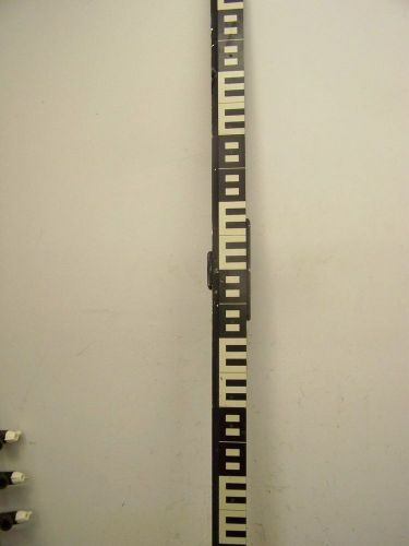 Survey Horizontal Base Folding Bar Code Ruler or Target~ 47.5 X2&#034; with Level ???