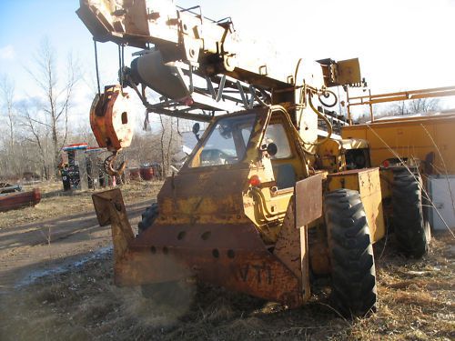 rough terrain crane 12 ton capacity center point truck