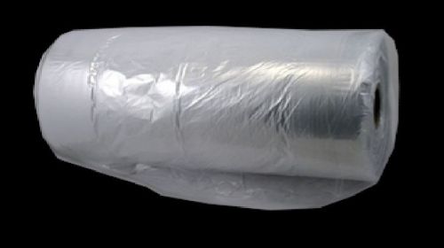 Garment Poly Bags Clear Film 21&#034; x 4&#034; x 54&#034; .5 MIL