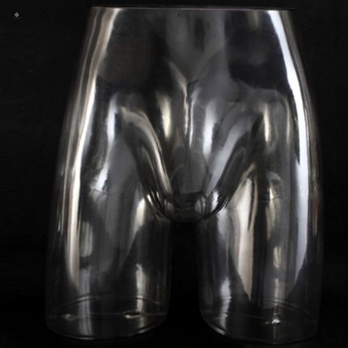 4PCS Clear Men Mannequin Buttocks Mannequin Hipline 96cm