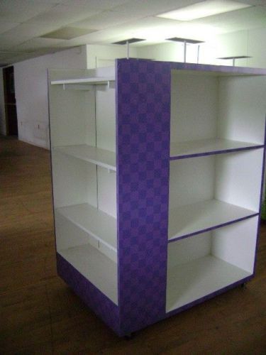 Shelving  rack / shoe  display  /  retail display  / purple / for sale