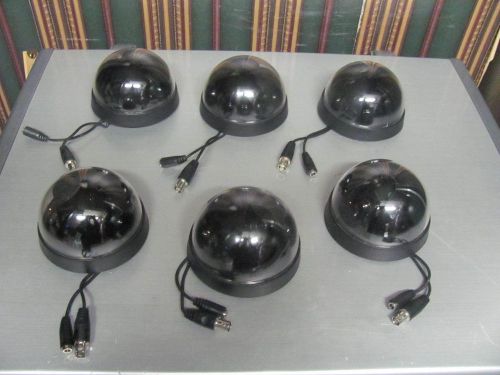 CCTV B/W CAMERA LOT OF 6