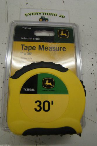 John deere industrial grade tape measure 1&#034; x 30&#039; ty25386 for sale