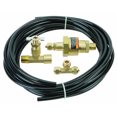 Automatic air compressor drain kit remove moisture prevent rust ext tank life for sale