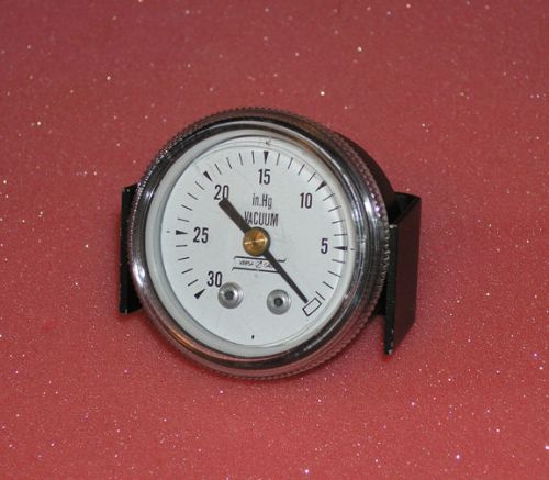 Vacuum  Gauge 1-1/2&#034;, Back Mount, -30HG  VERSA GAUGE  1/8&#034; NPT