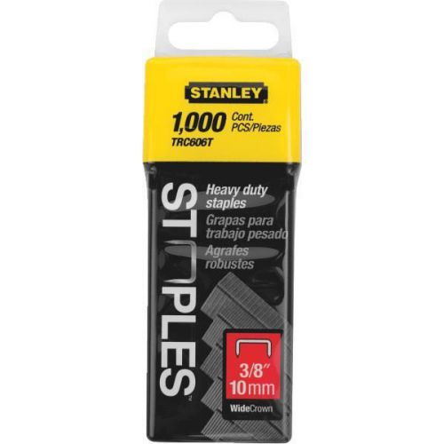 Stanley trc606t heavy-duty staples-3/8&#034; heavy duty staple for sale
