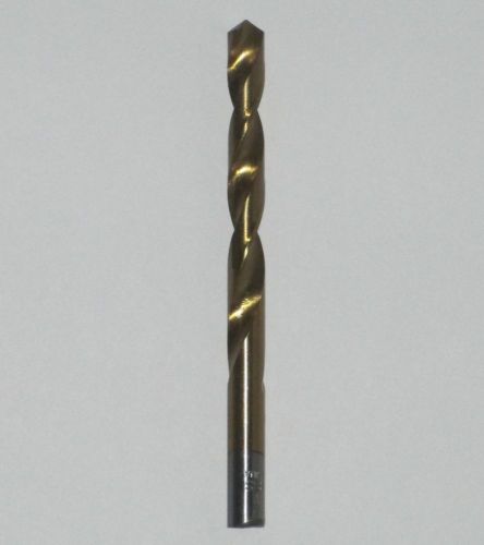 DRILL BIT; WIRE GAUGE LETTER - SIZE V - TITANIUM NITRIDE COATED HIGH SPEED STEEL